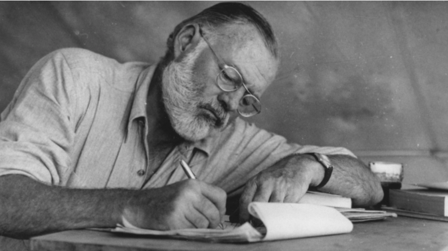 Hemingway Writing