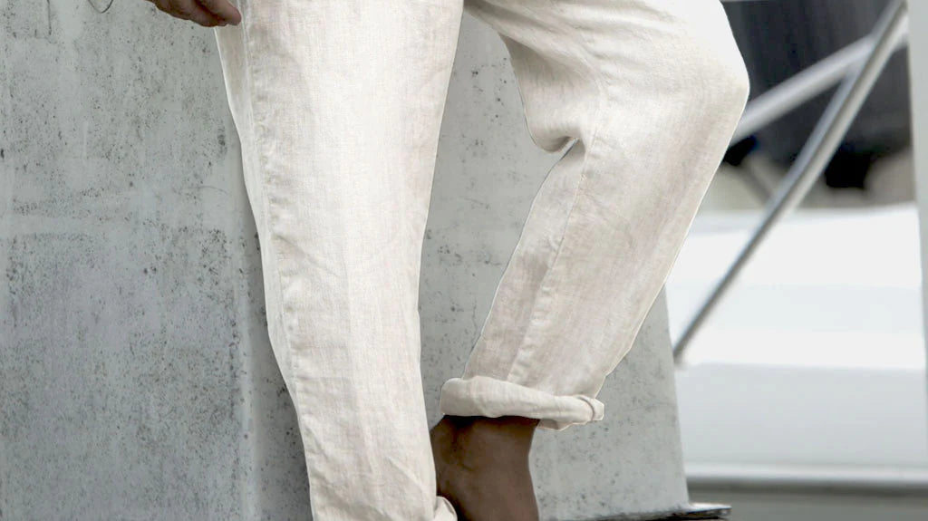 How to Wear White Linen Pants