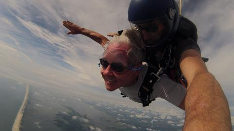 Freefallin’ and Living Life Now