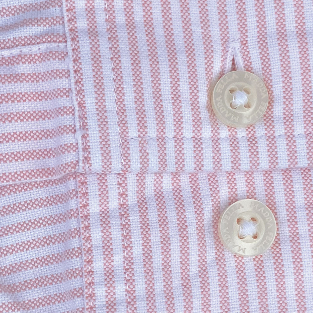 Island Coral/White Stripe