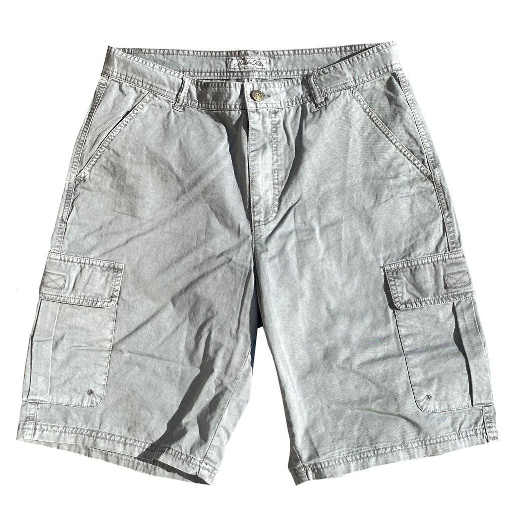 Cloudburst ++ mens gray cargo shorts