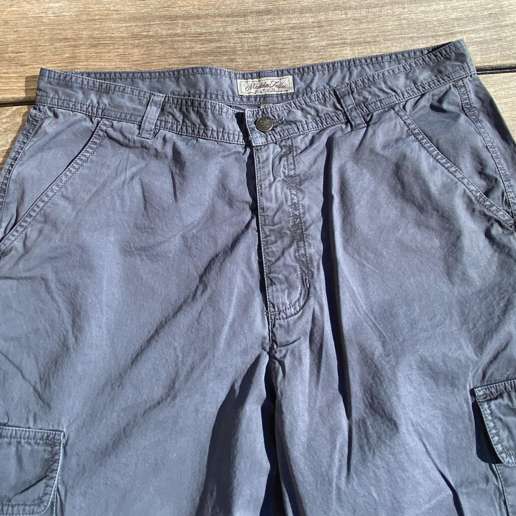 India Ink ++ mens navy blue cargo shorts