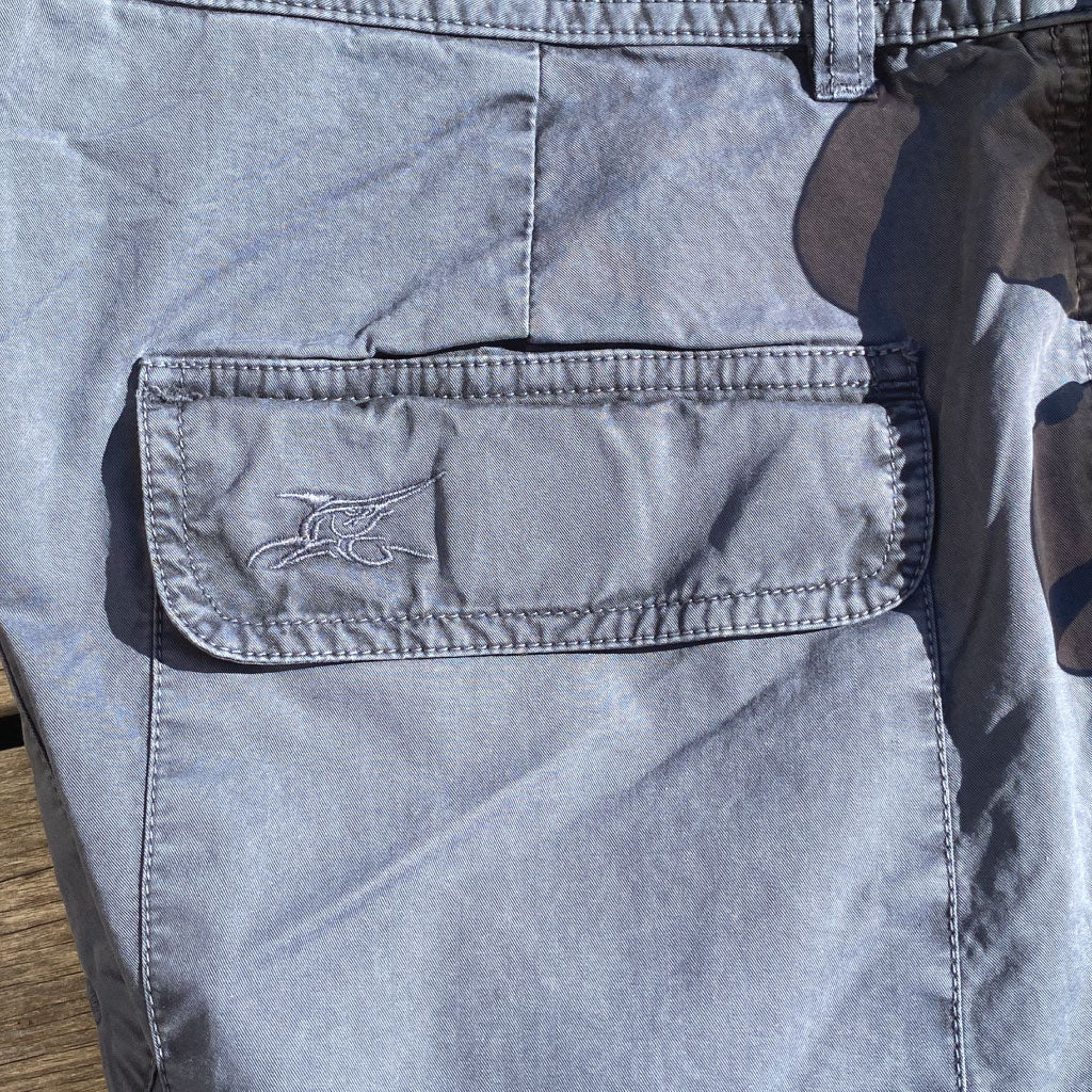 India Ink ++ mens navy blue cargo shorts
