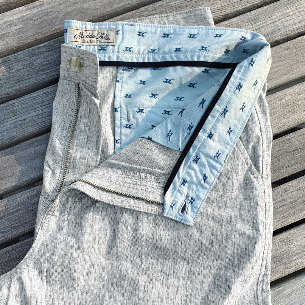 Heathered Gray - 9in Inseam