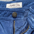 Moonlight Blue ++  mens blue corduroy cargo short