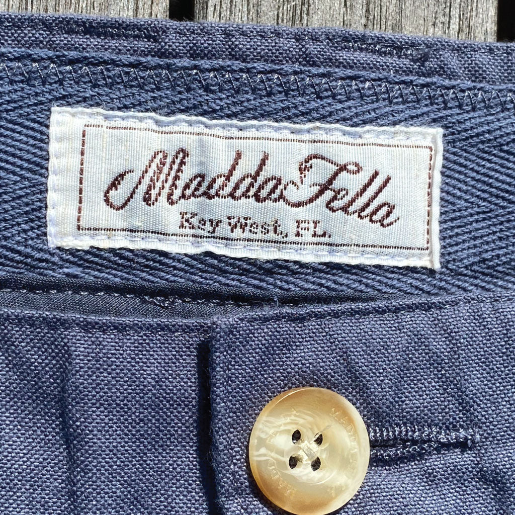 Blue Slate ++ mens blue oxford shorts