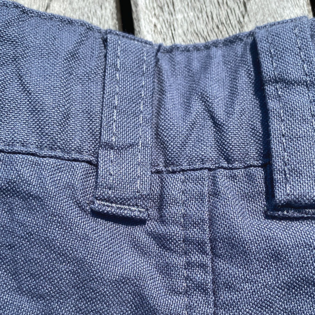 Blue Slate ++ mens blue oxford shorts