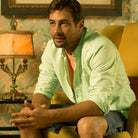Key Lime ++ mens lime oxford shirt