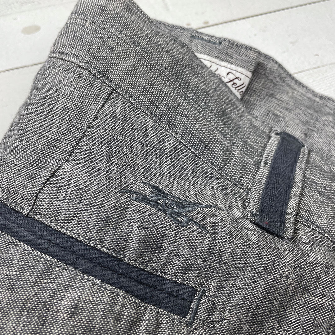 India Ink ++ gray linen pants mens