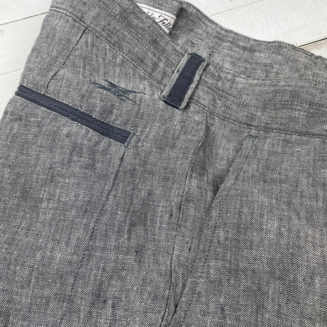 India Ink ++ gray linen pants mens