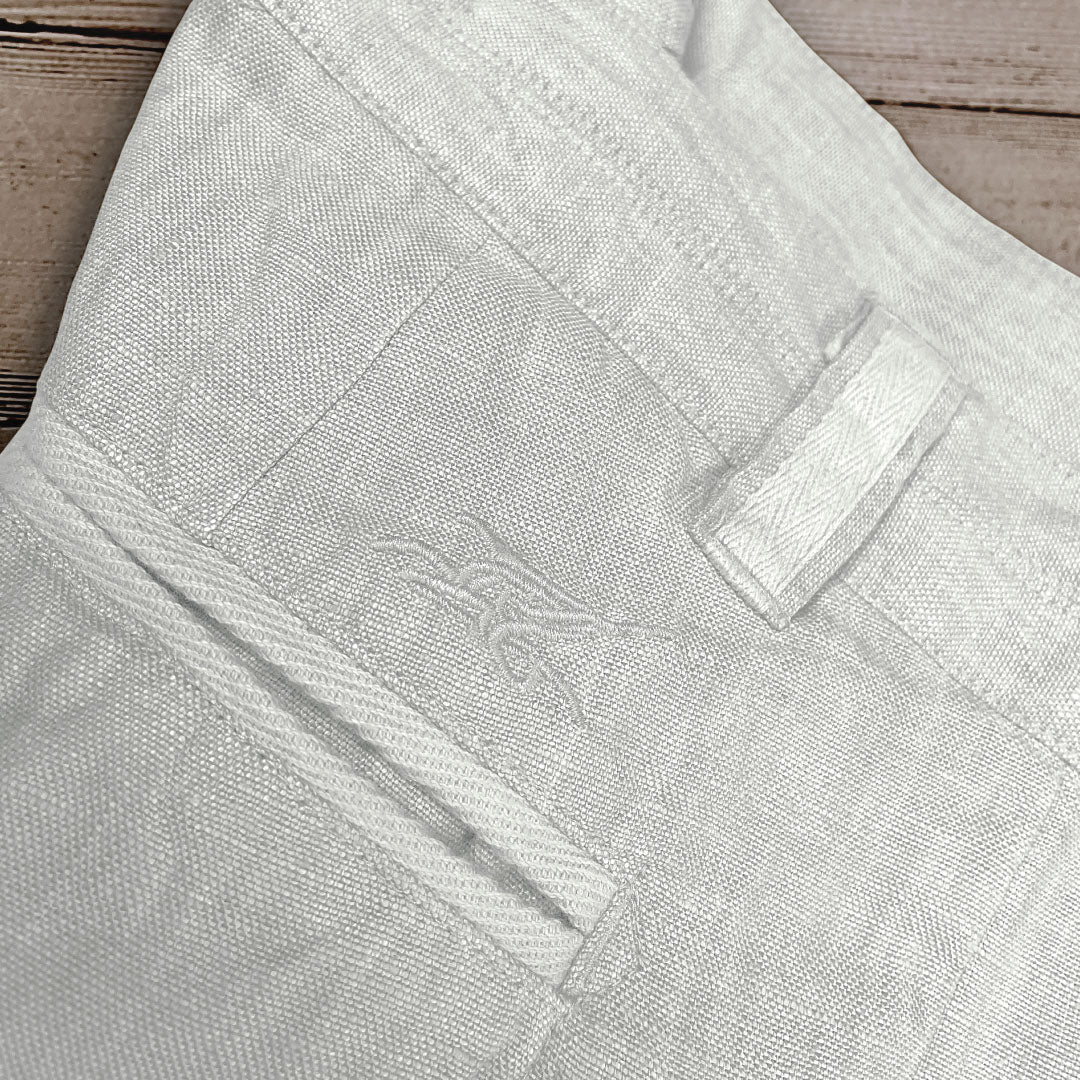 Sail White ++ white linen pants mens
