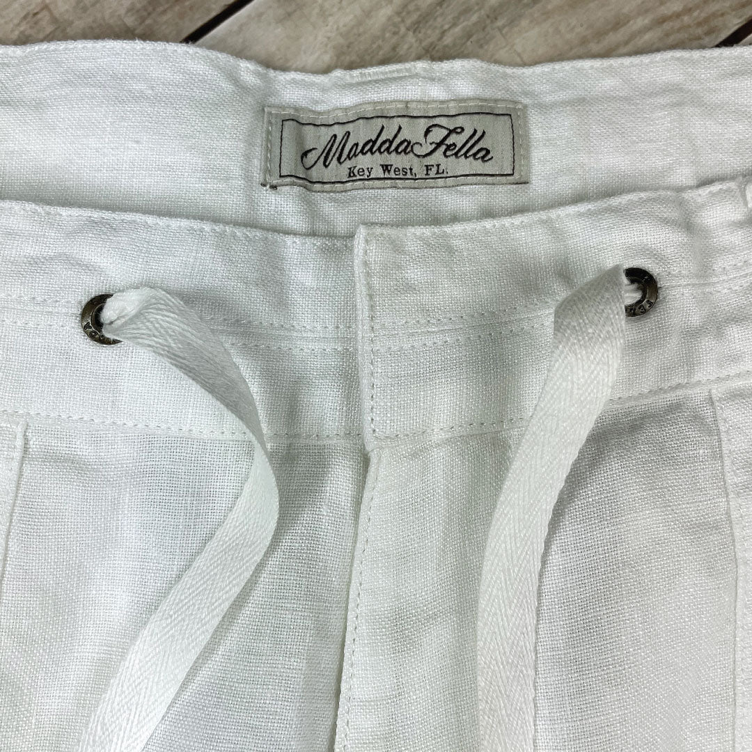Sail White ++ white linen pants mens