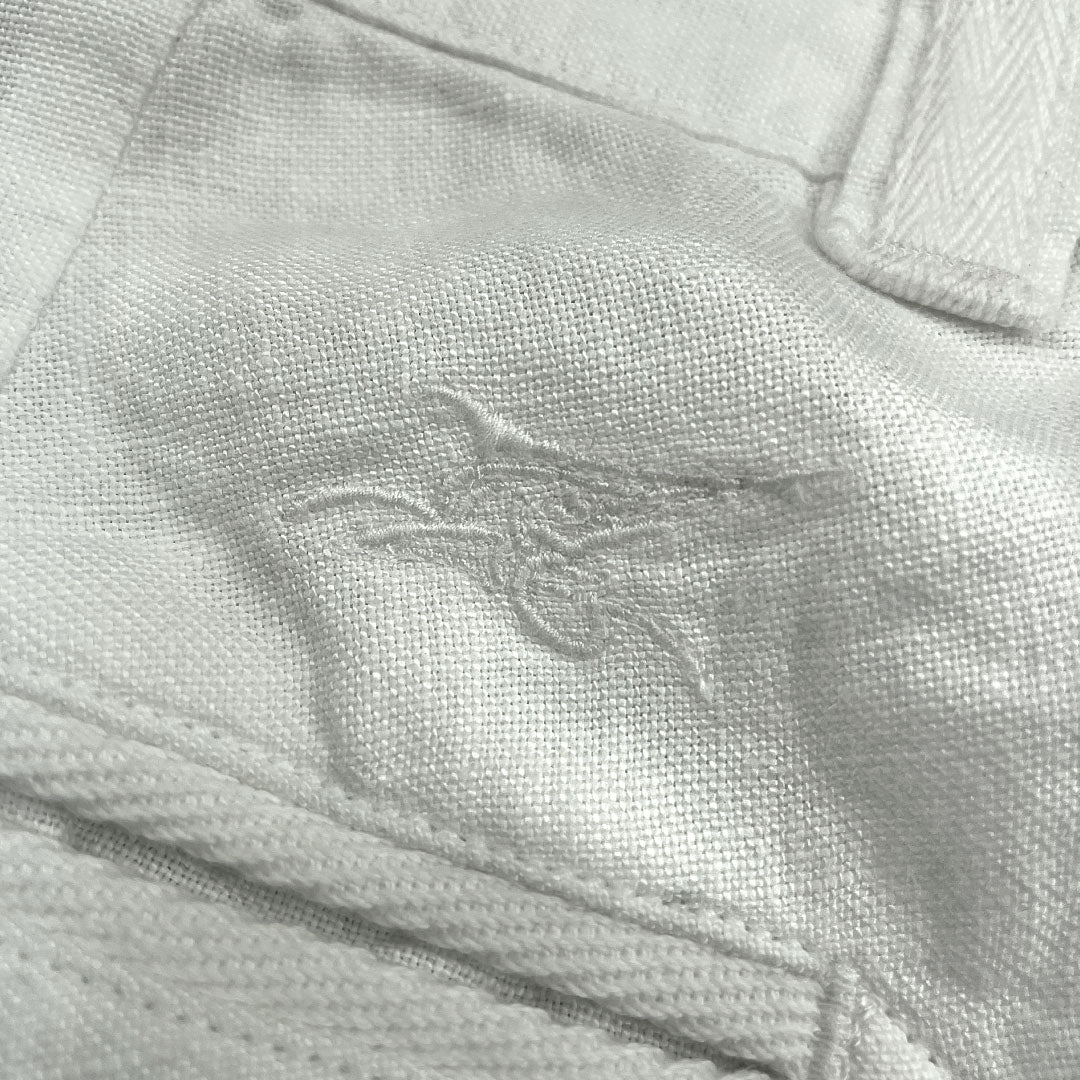 Sail White ++ white linen pants mens
