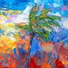 Tropical Winds – LE Embellished Giclee On Canvas