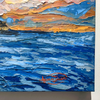 Sunset Over Sunset Key – LE Embellished Giclee On Canvas