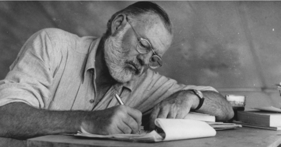Hemingway Writing