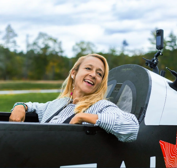 The Flying Car...and The 1st Female Pilot