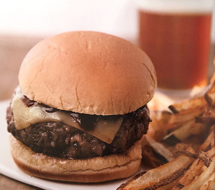 Father's Day Weekend BBQ: Mushroom-stuffed "Whamburgers"