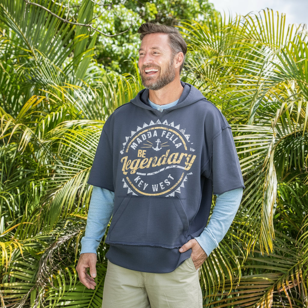 Men's Cut Off Hoodie | Madda Fella