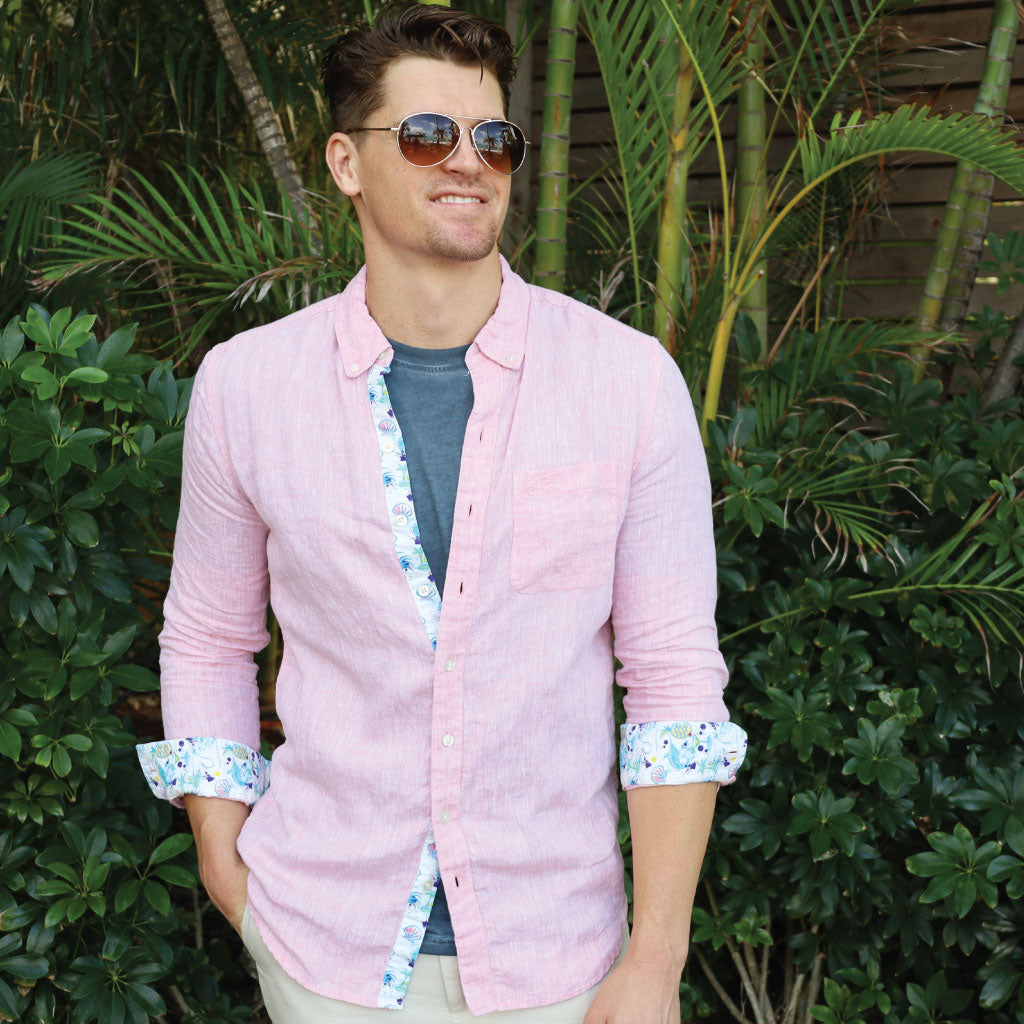 Island Coral/Icon Print