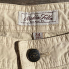 Stone ++ mens khaki cargo shorts