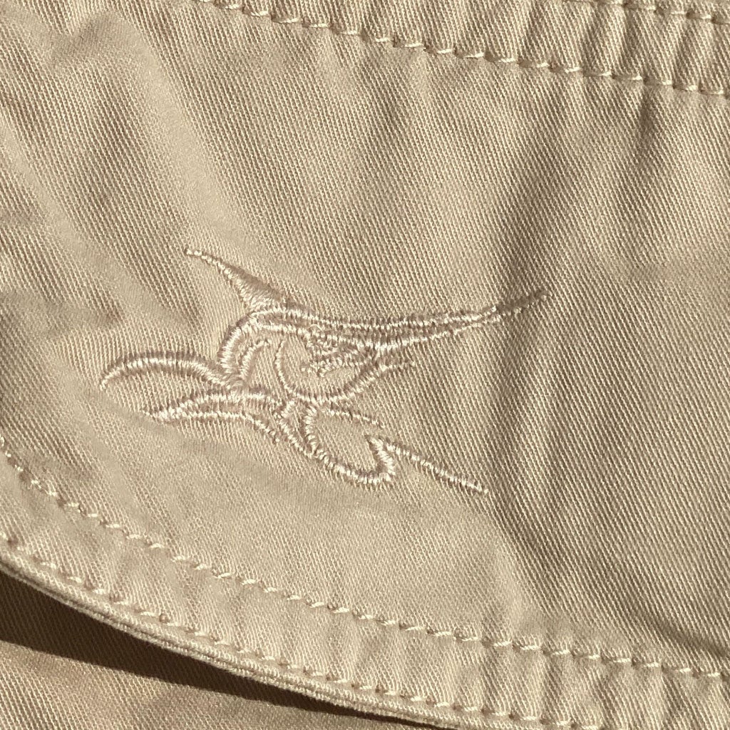 Stone ++ mens khaki cargo shorts