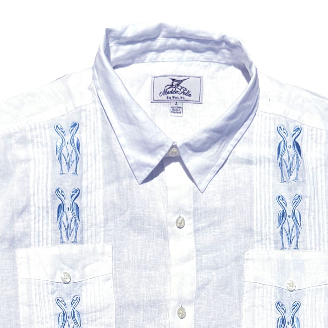 Guayabera Shirt - Cuban Design, South Florida Style | Madda Fella