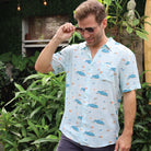 Vintage Key West Print ++ mens tropical shirt