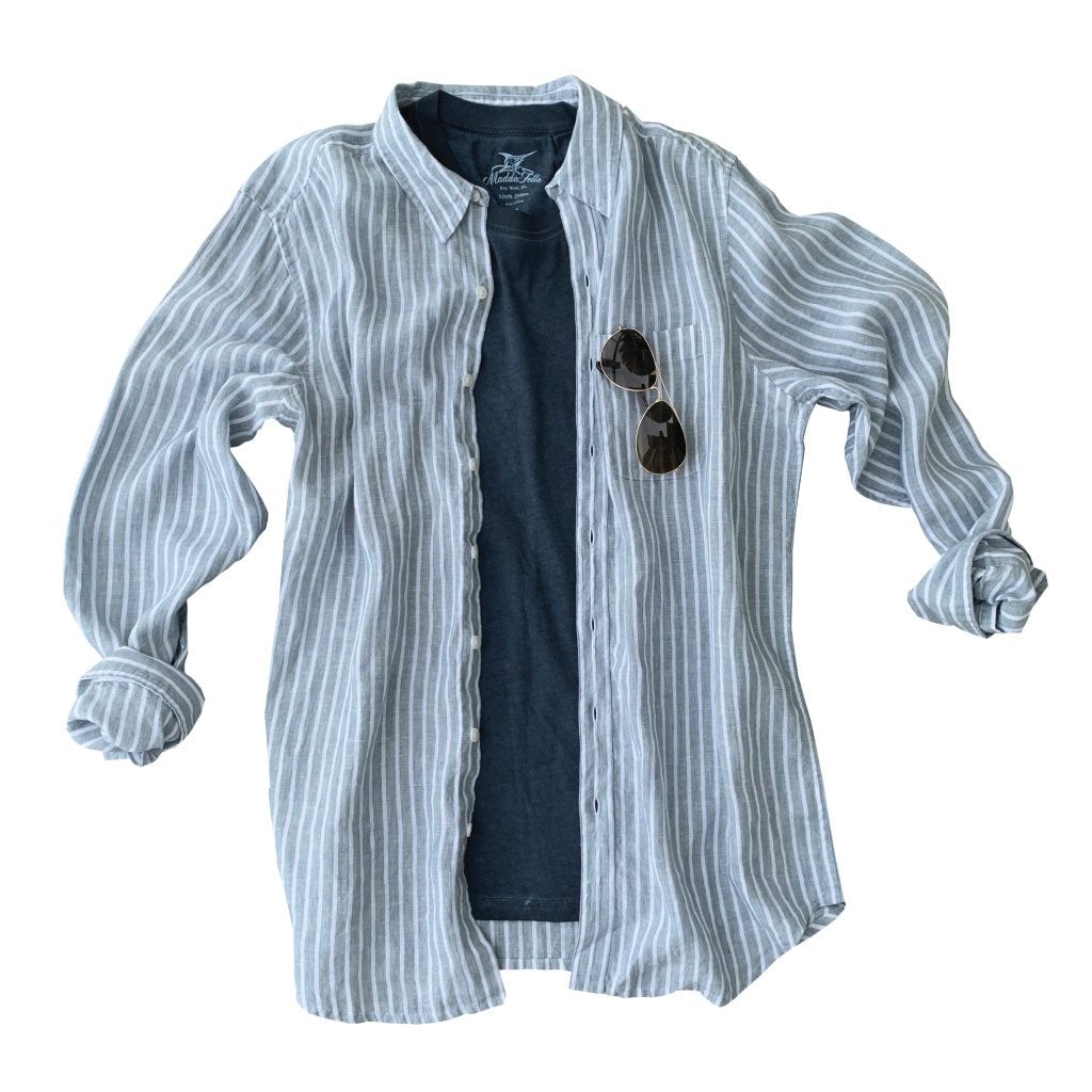 Moonlight Blue Stripe