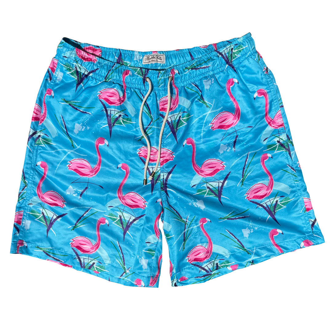 【AAKE】TWO-TUCK BERMUDA SL Shorts Man 222 BANDA SAIO 2 GRAPHIK Sport Shorts GRAPHIK