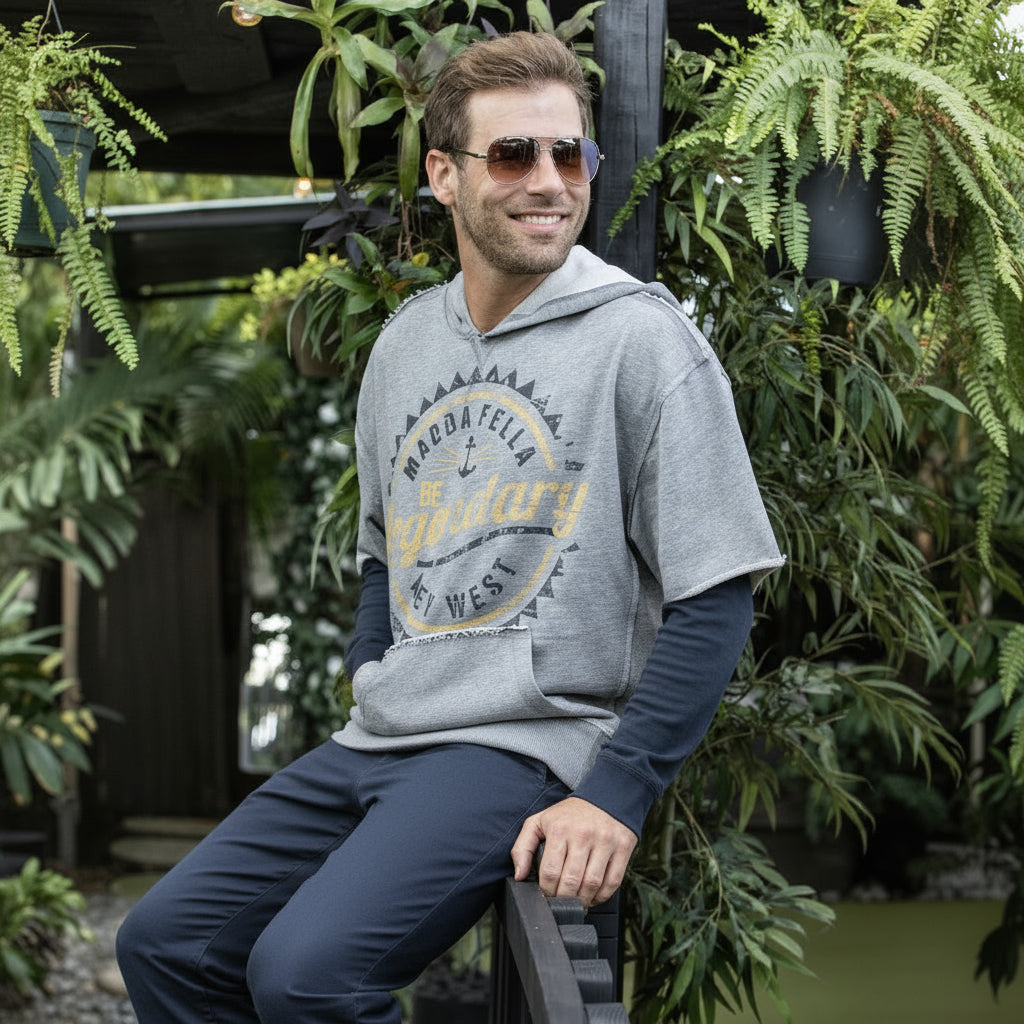 Men's Cut Off Hoodie | Madda Fella