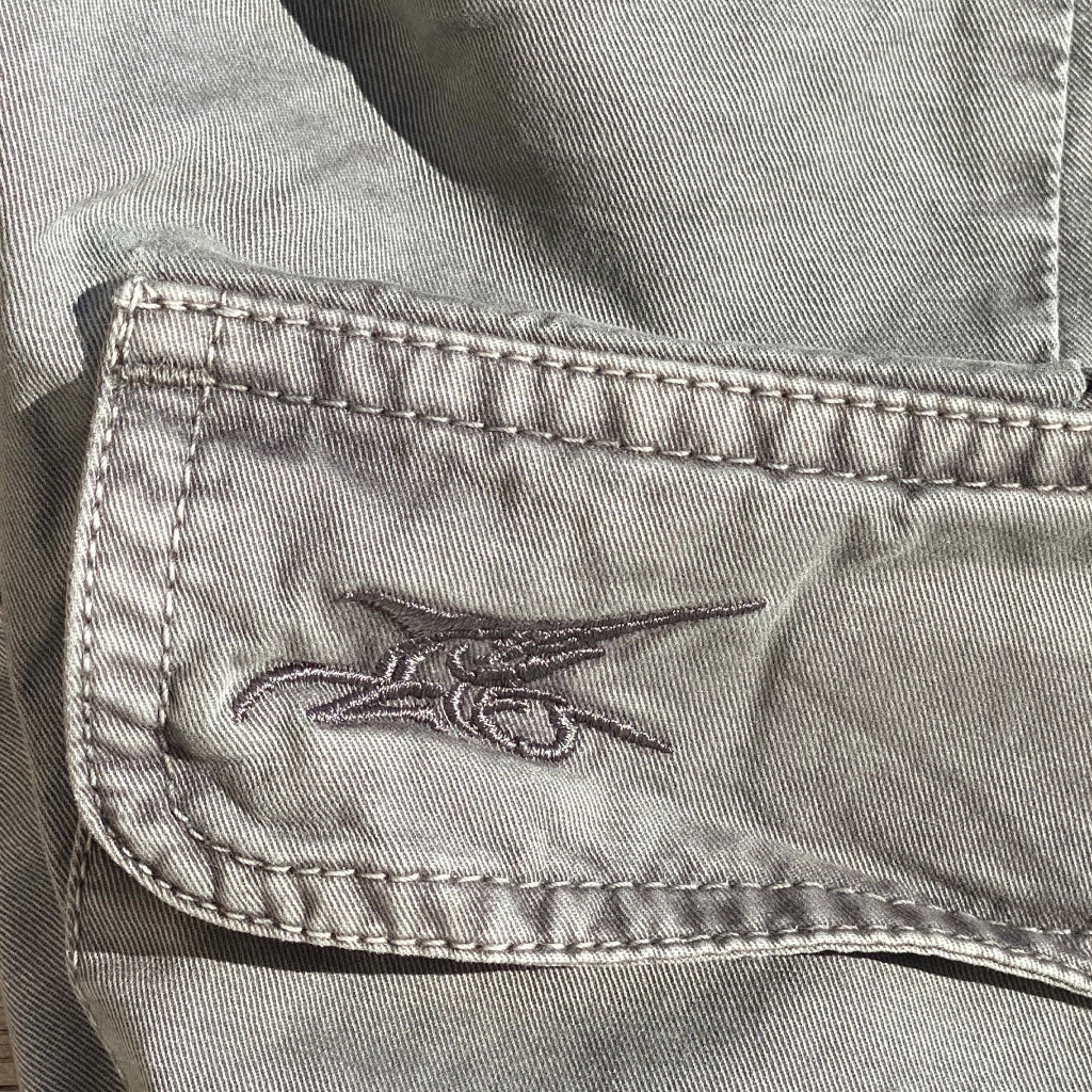 Cloudburst ++ mens gray cargo shorts