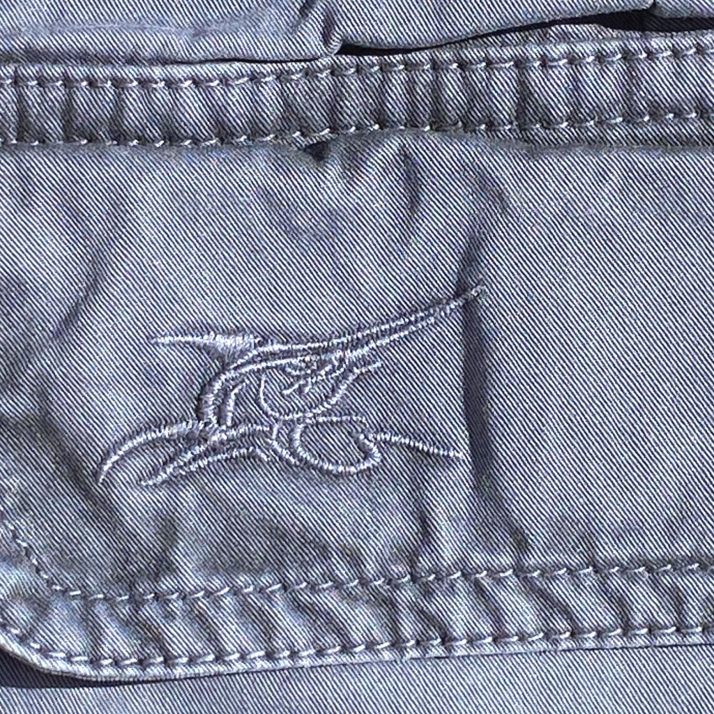 India Ink ++ mens navy blue cargo shorts
