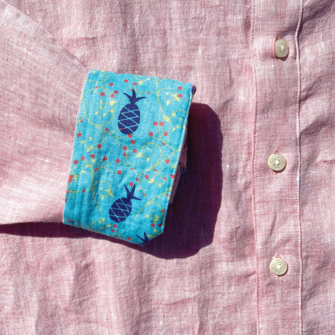 Island Coral/Pineapple Print