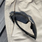 Sand ++ mens sand color drawstring corduroy shorts